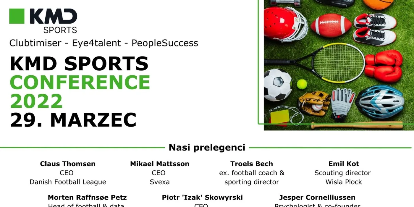 KMD Sports Conference – dowiedz się jak dane wspierają zaawansowaną analitykę sportową